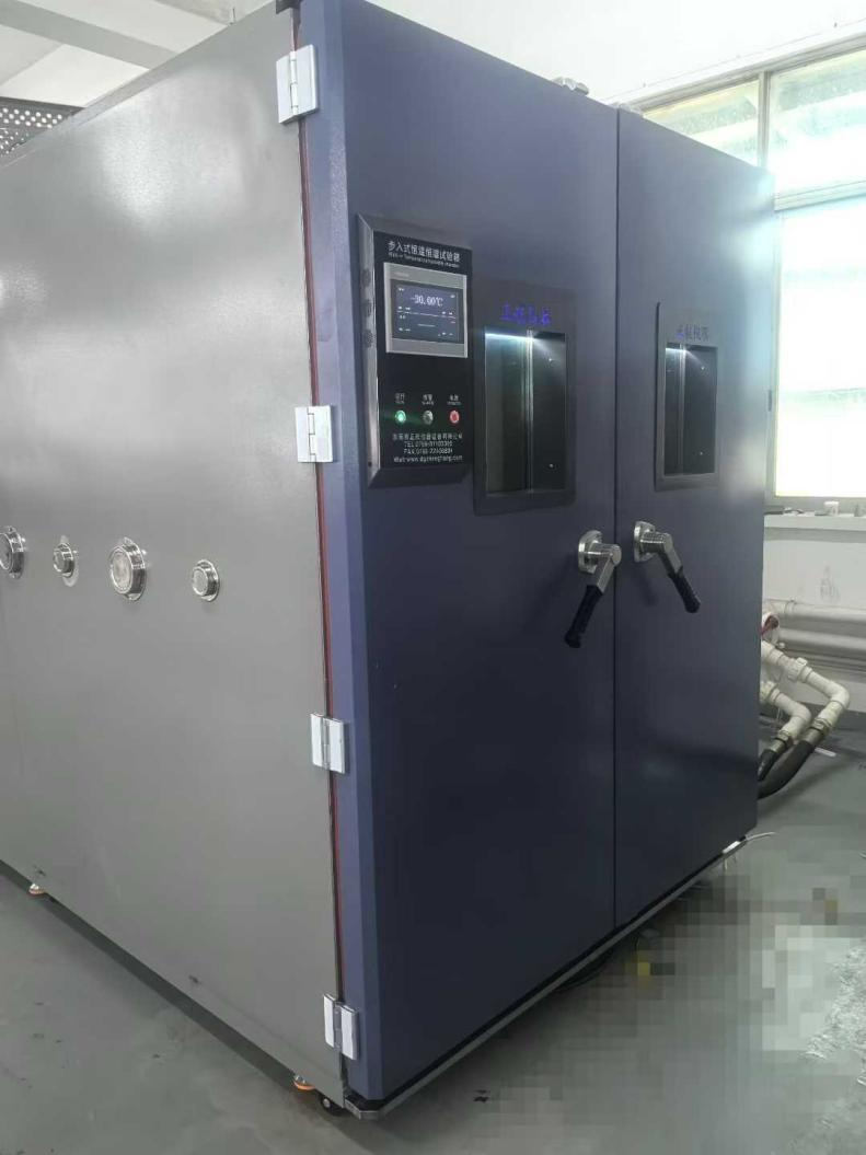 5.2m3步入式恒溫恒濕箱，送貨深圳做驅動電機客戶公司